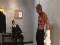 Mark jerks off for Casey
