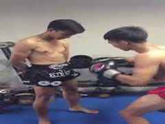 Gut punch