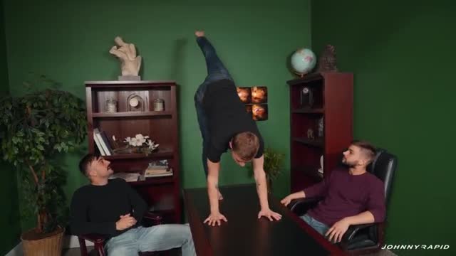 Johnny Rapid Mason Lear Tom Bentley -An Acrobatic Threesome