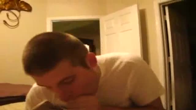 Blowing a friend