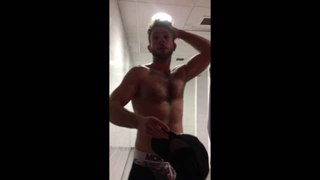 lockerroom jerkoff