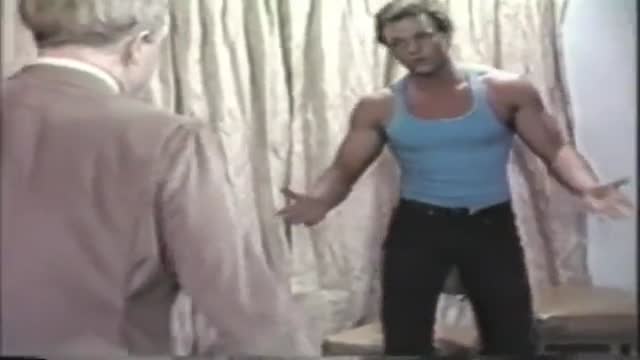 Muscle Guy Spanked