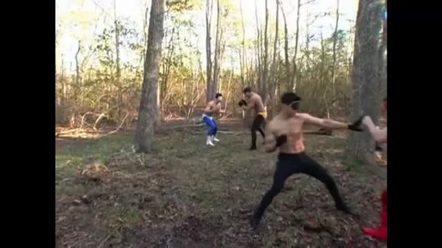 Superhero fights