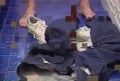 Guy Gets Caught Stealing Underwear and Gets Fucked