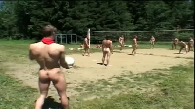 Naked Volleyball