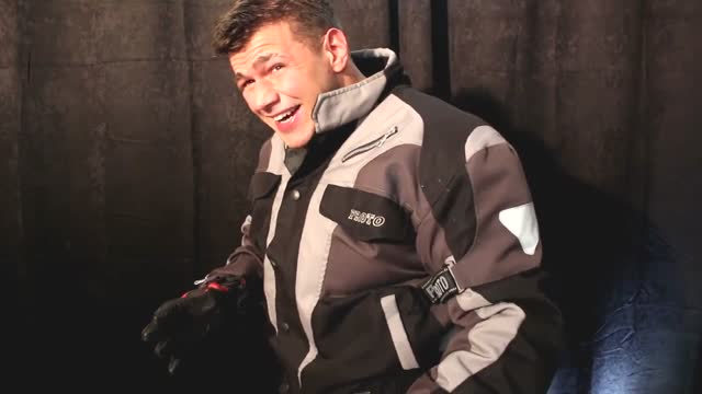 verbal british biker muscle worship