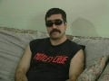 Hairy jerkoff