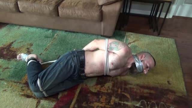 Hogtied
