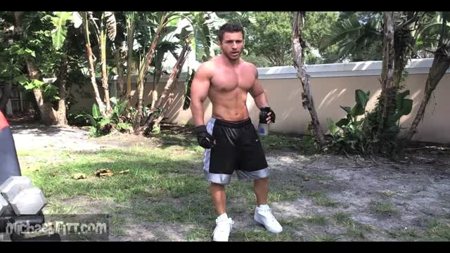 Michael Fitt in the Garden