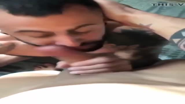 lucky guy gets a cum facial from his taxi driver