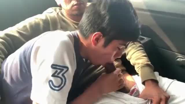 Latino twink tries it all