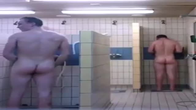Shower semi and ass shot