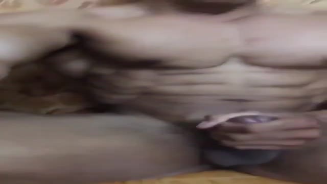 Muscle Asian jerk off