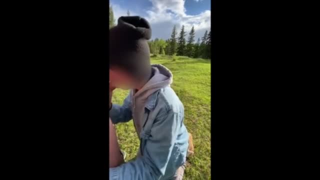 TWINK FUCKED HARD IN WOODS