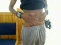 cute african american jerking