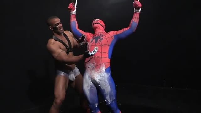 Captured Spiderman