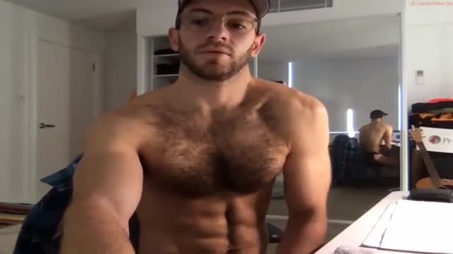 Cam Model Jerks Off