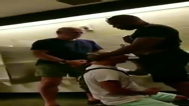 Caught in the Public Toilets