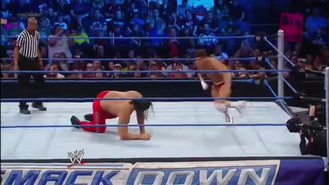 Cody (superman) vs big wrestler
