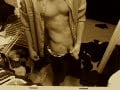 young man after gym