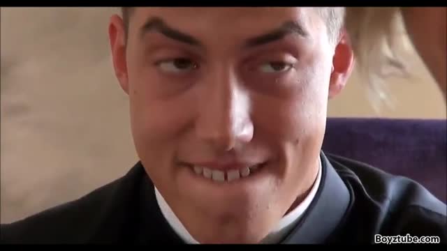 The altar boy's huge cock