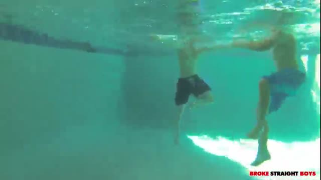 Bareback In A Pool