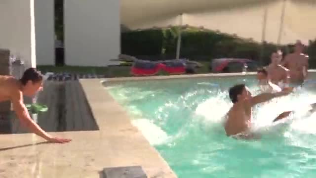 Naked Pool Party