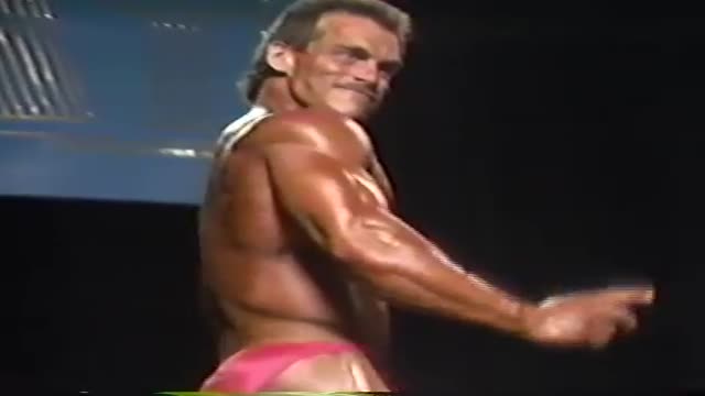 Sweaty Bodybuilder