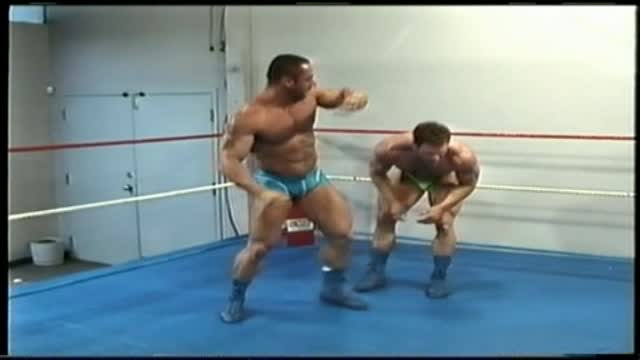 Sexy bodybuilders match