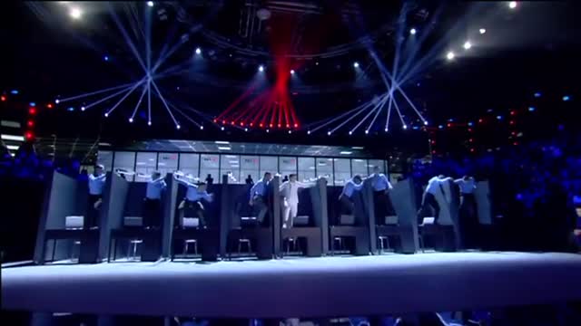  strip-tease en Italian Talent Show