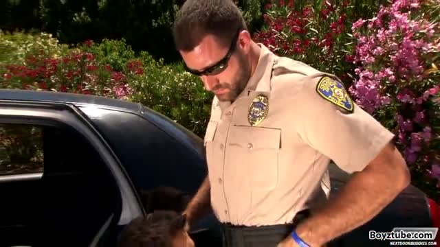 Hot Cop's Blowjob