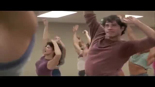 80's John Travolta SEXY Aerobics