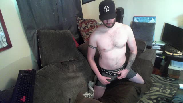 Hot Jock Plays With Hard Cock