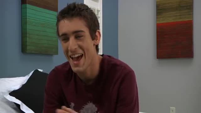 College Teen Interview and Wank
