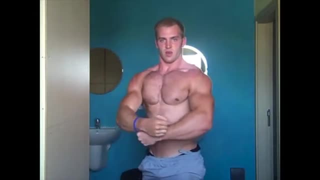 MUSCLE HUNK ADAM (no nudity)