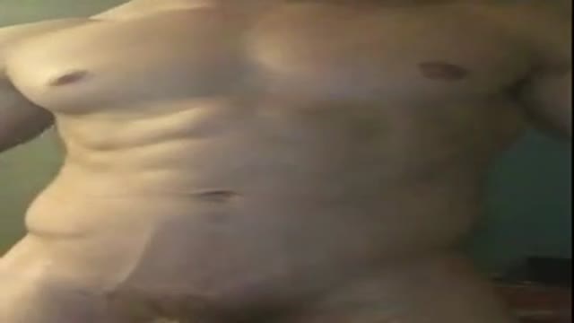 Hot hunk jerk off