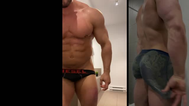 bodybuilder with a hot ass