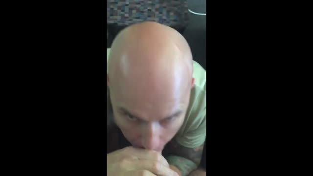 handsome bald cocksucker