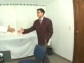young latino man gets a medical