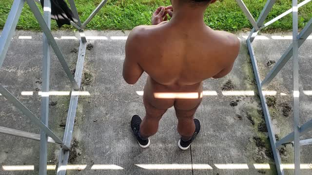 Under Bleachers