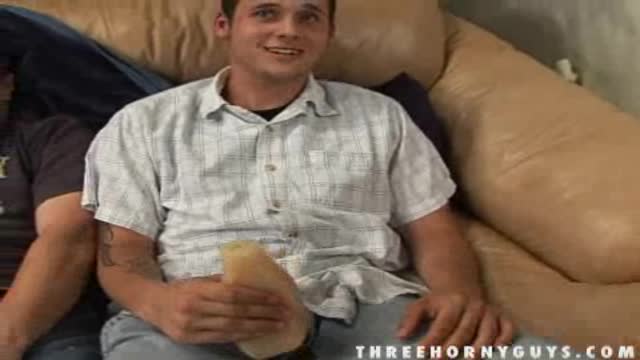 3 hot str8 guys play around