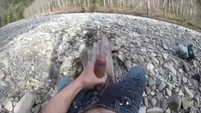 Blackey Madis*on dildo play outside