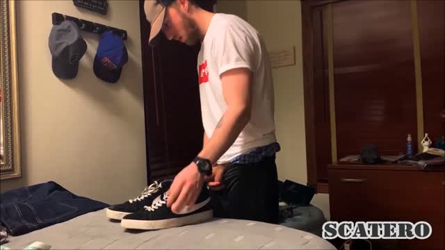 Cum in Nike Shoe