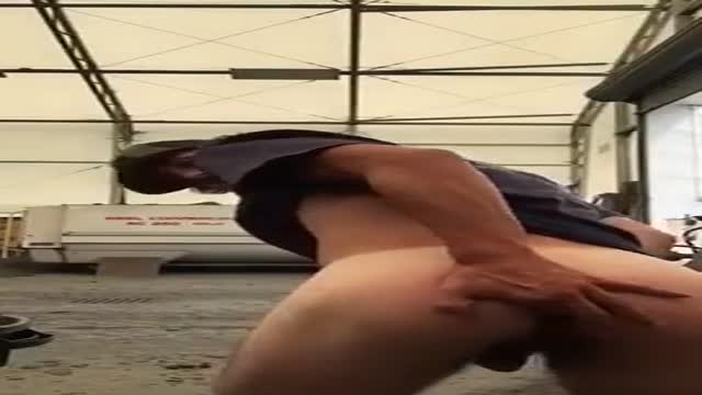 farmer masturbates