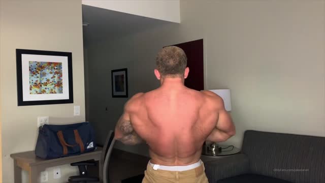 Jake showing off
