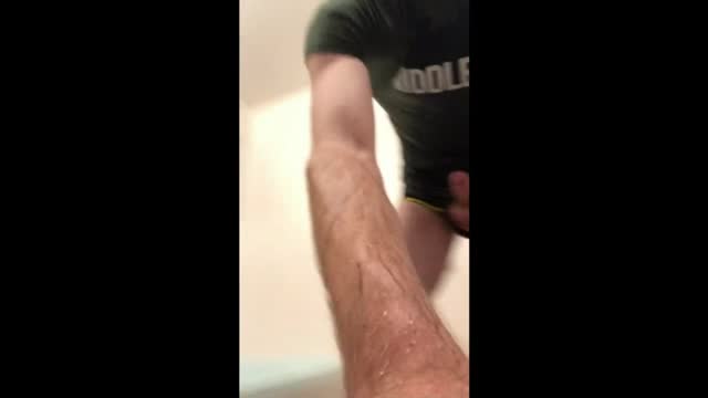 cute hunk enjoying dildos