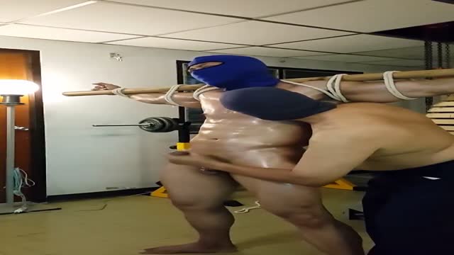 Bondage and Handjob 