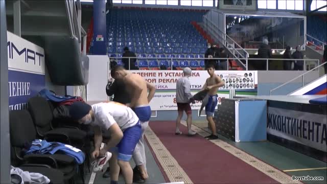 Russian Youth Wrestling Weigh-ins