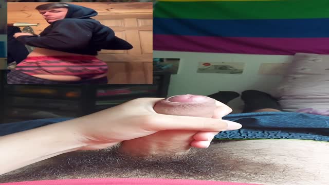 I cum to a Video of a hot TikTok Boy that has a big ass