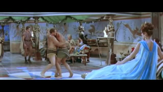 Clips from old Gladiator movies